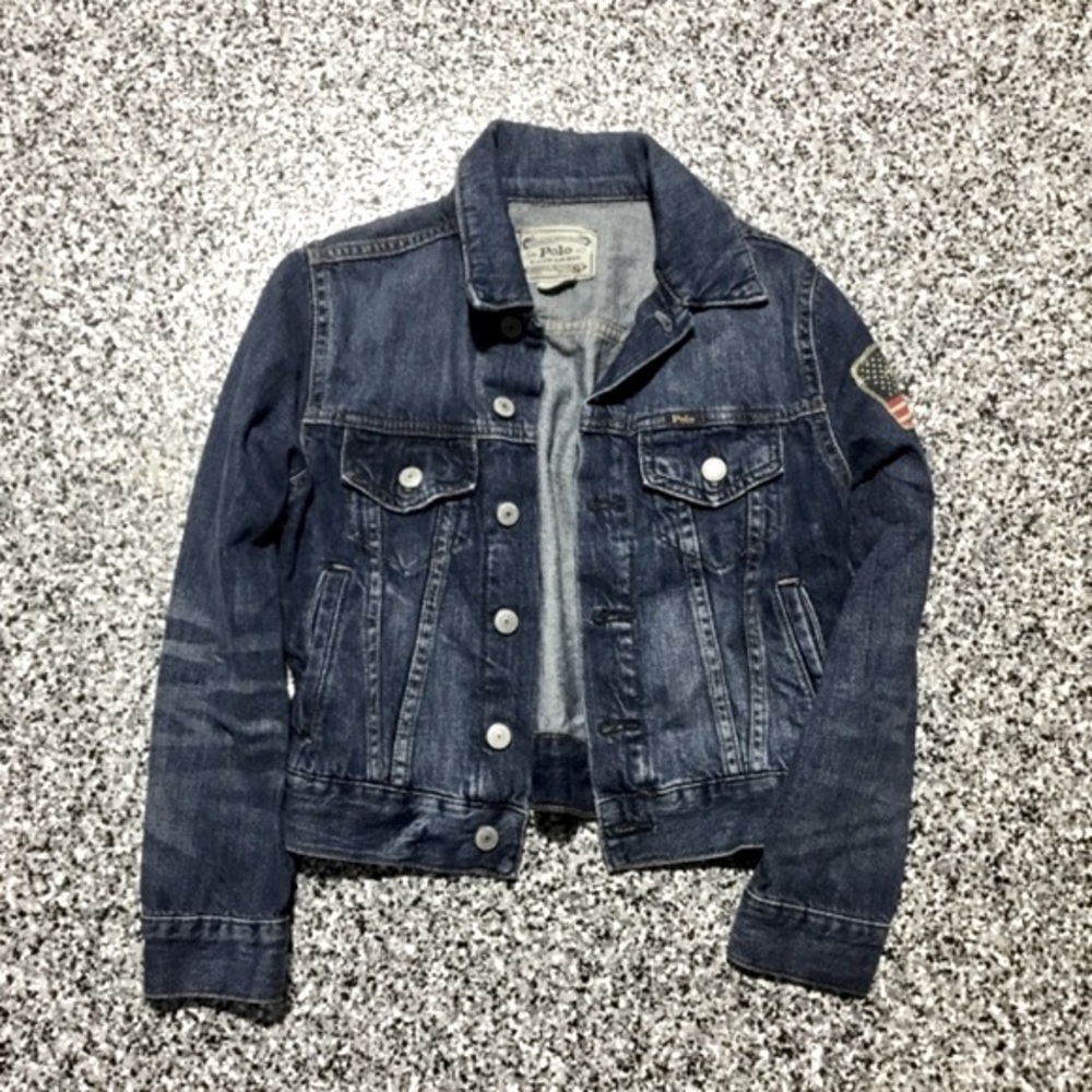 Ralph Lauren ✦ Classic Denim Blue Jean Jacket (S)